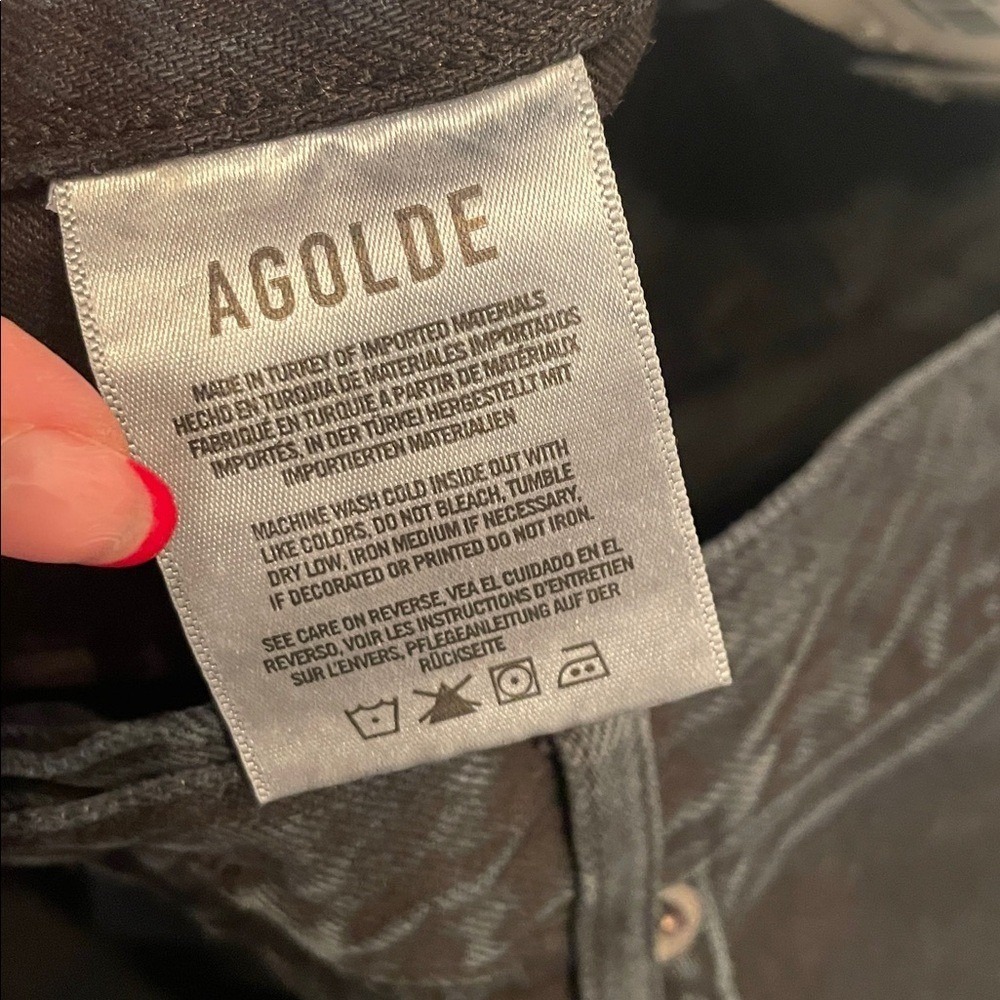 AGOLDE‎ Women's Size 29 NWT Parker Easy Straight Jean Caliber Organic Cotton New - Picture 4 of 12